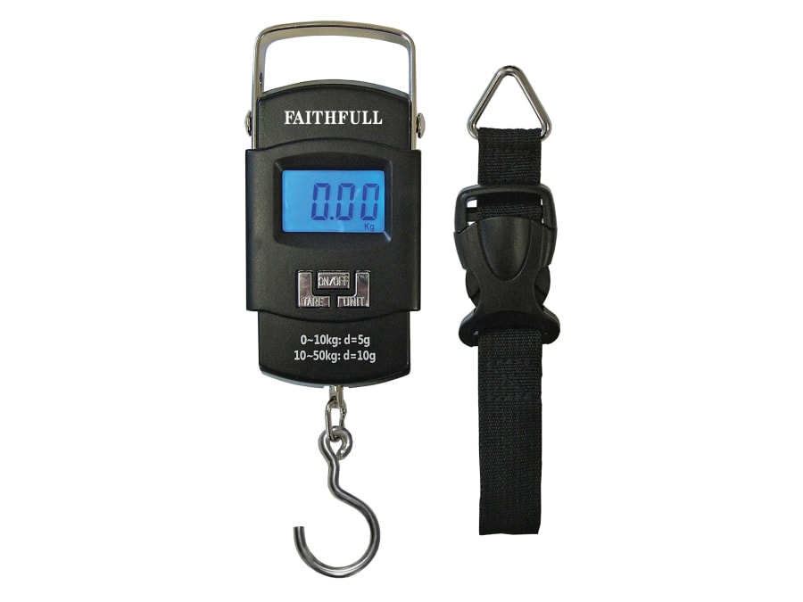 Faithfull FAISCALE50KG 0-50kg Portable Electronic Scale