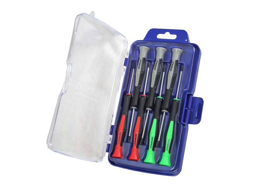 Faithfull FAISDMINI7 7 Piece Precision Screwdriver Set