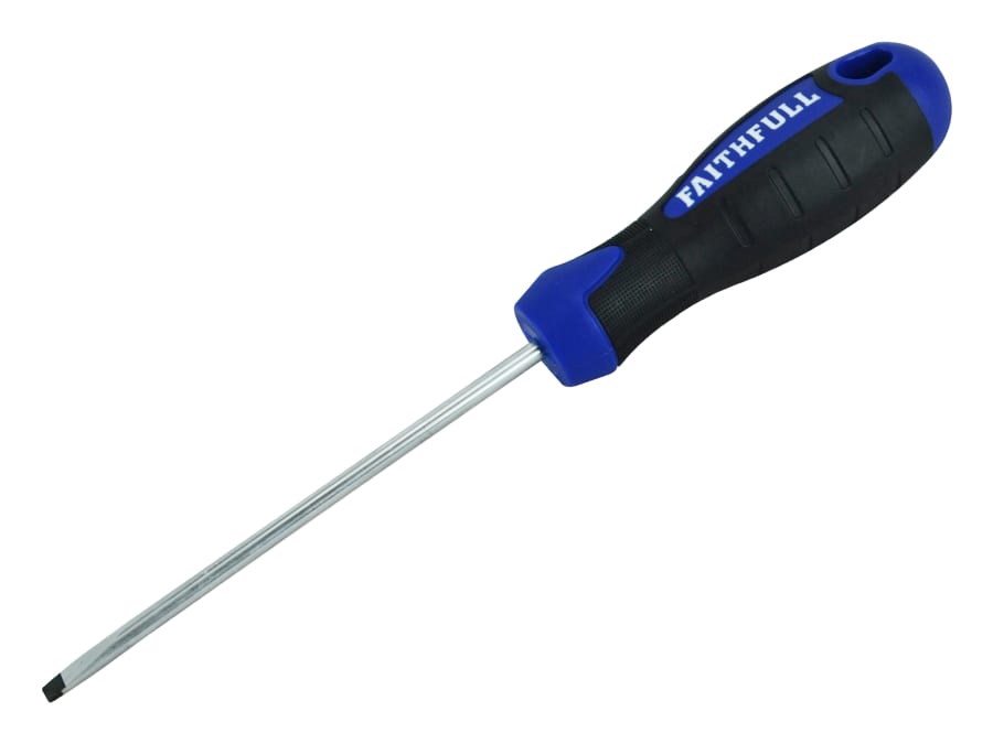 Faithfull FAISDP100 4.0 x 100mm Parallel Screwdriver