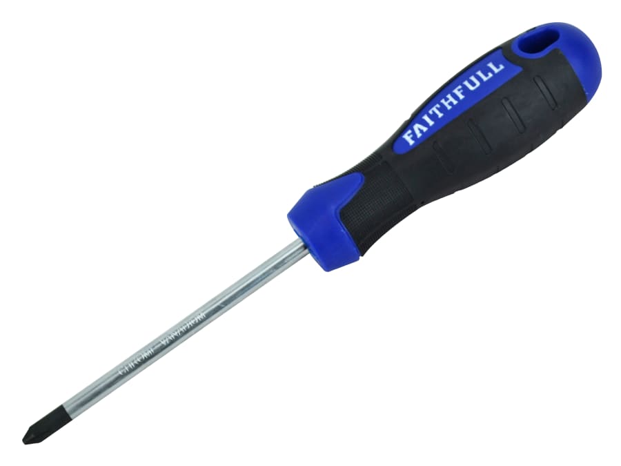 Faithfull FAISDPH2 PH2 x 100mm Soft Grip Screwdriver