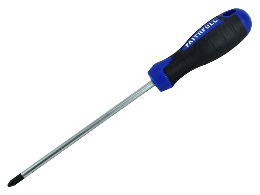 Faithfull FAISDPZ2150 Pozidriv Screwdriver PZ2 x 150mm