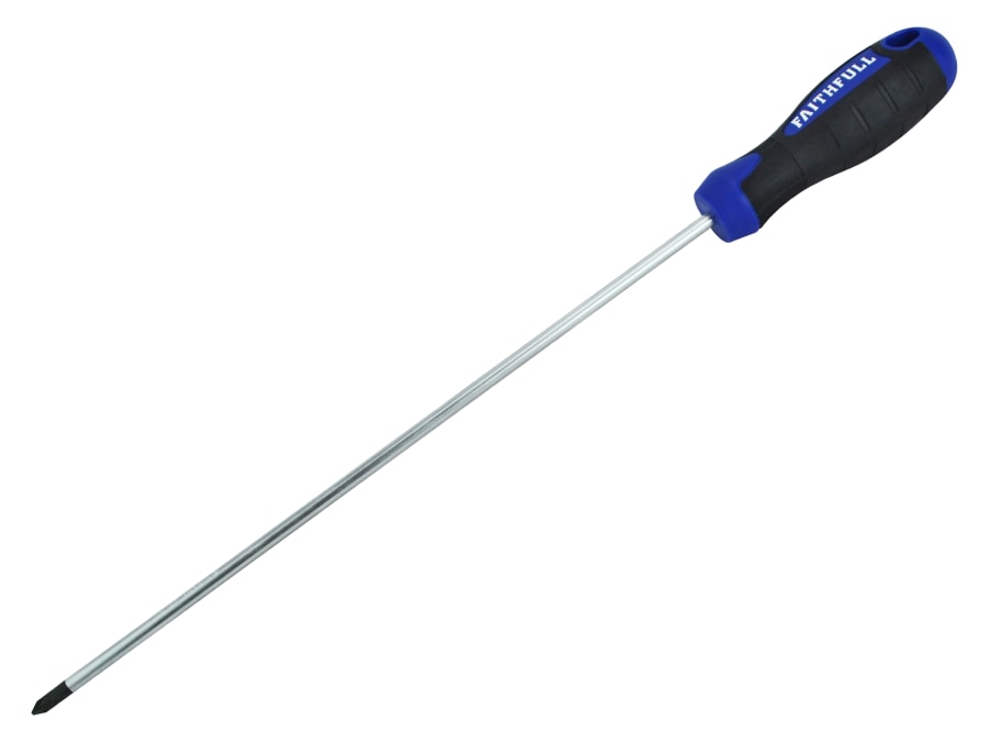 Faithfull FAISDPZ2L Pozidriv Screwdriver PZ2 x 250mm