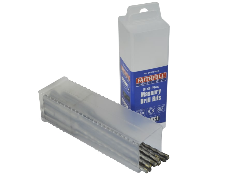 Faithfull FAISDS55160B SDS Plus Drill Bit 5.5mm x 160mm