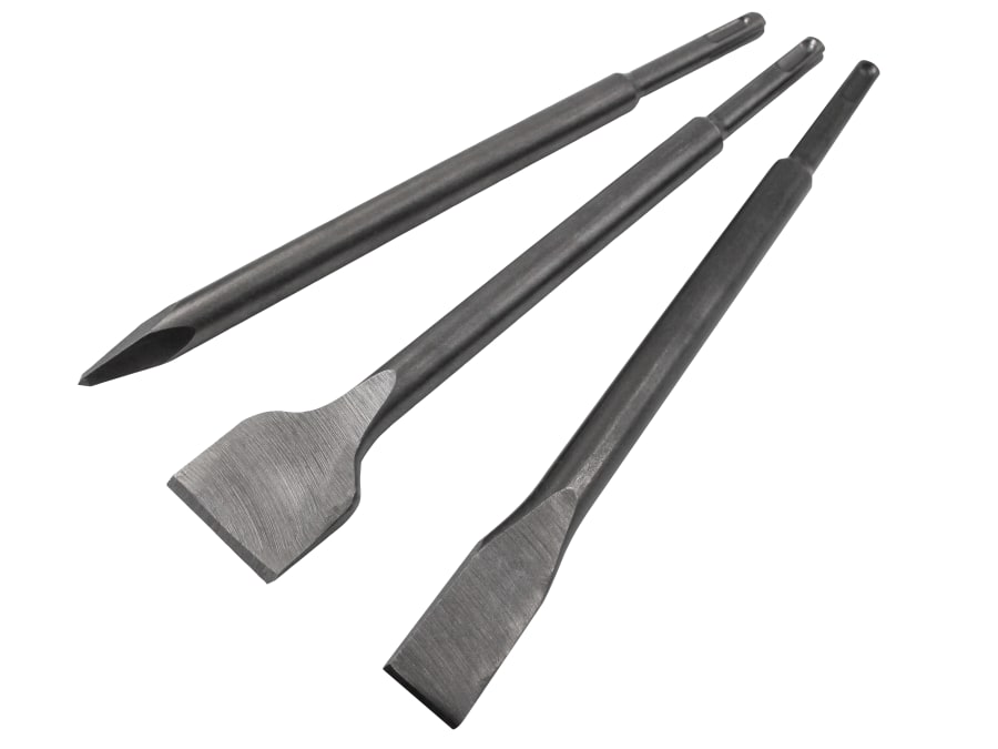 Faithfull FAISDSCSET3 SDS Plus Chisel Set 3 Piece