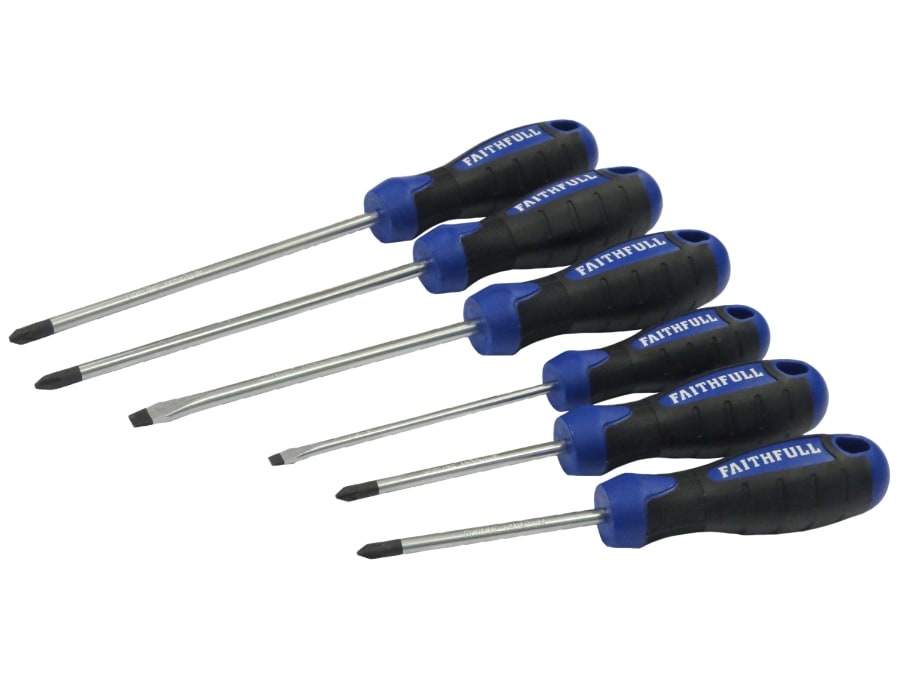 Faithfull FAISDSET6PRO 6 Piece Screwdriver Set