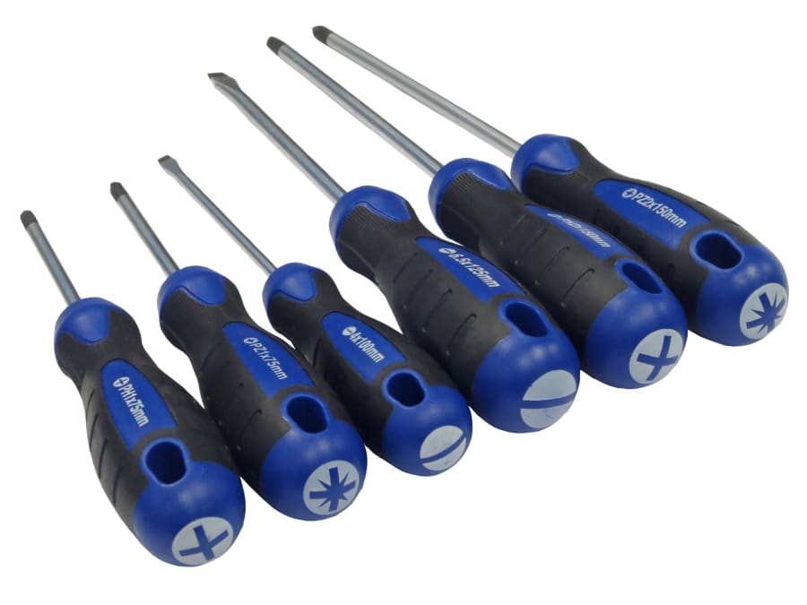 Faithfull FAISDSET6PRO 6 Piece Screwdriver Set