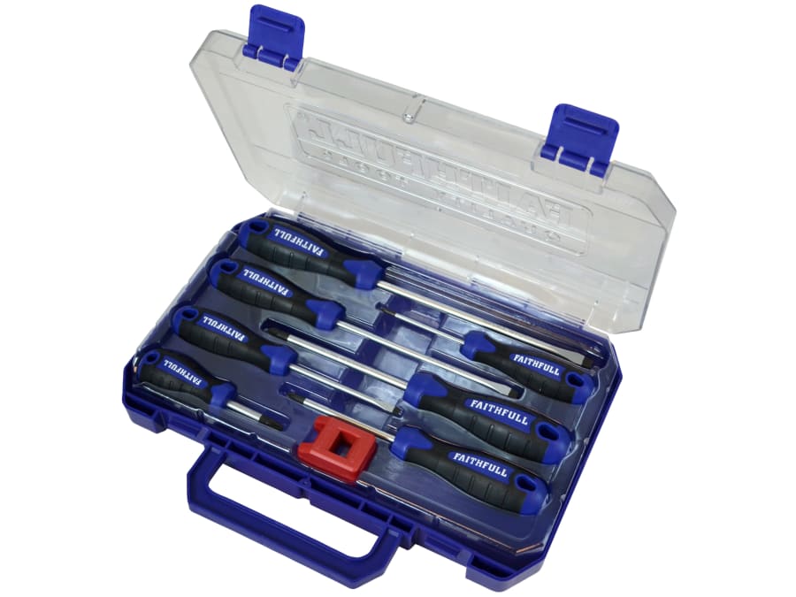 Faithfull FAISDSET8PRO 8 Piece Screwdriver Set
