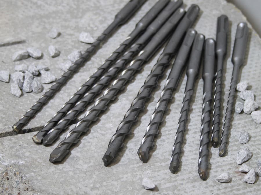 Faithfull FAISDSSET10 SDS Plus Drill Bit Set 10 Piece