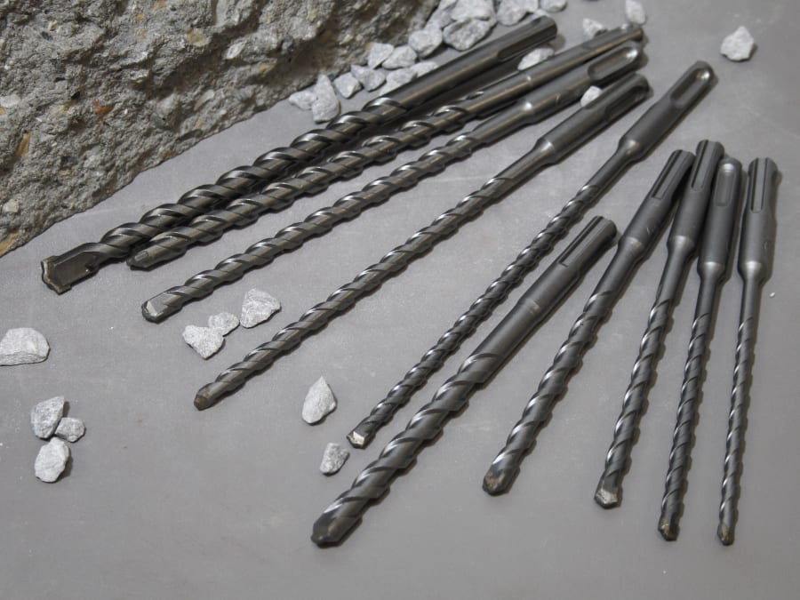 Faithfull FAISDSSET10 SDS Plus Drill Bit Set 10 Piece