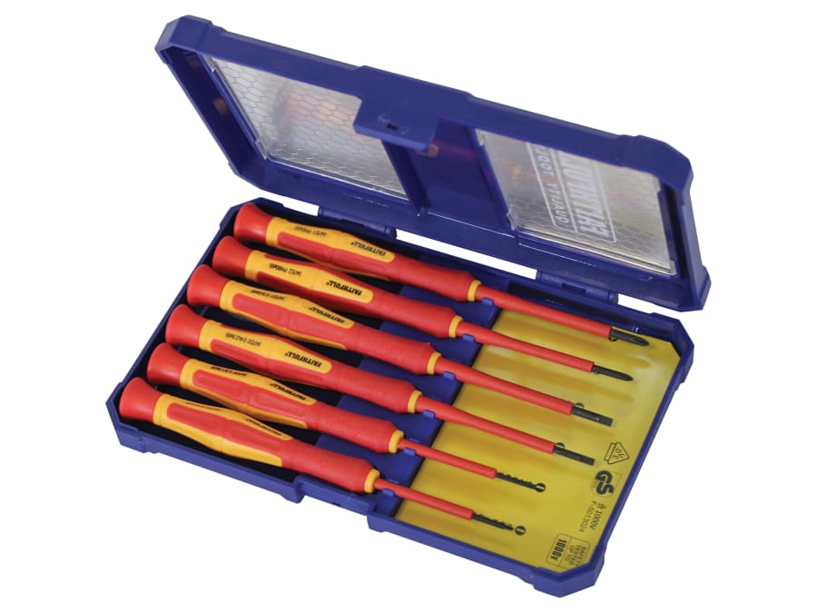 Faithfull FAISDVDEMINI 6 Piece VDE Screwdriver Set