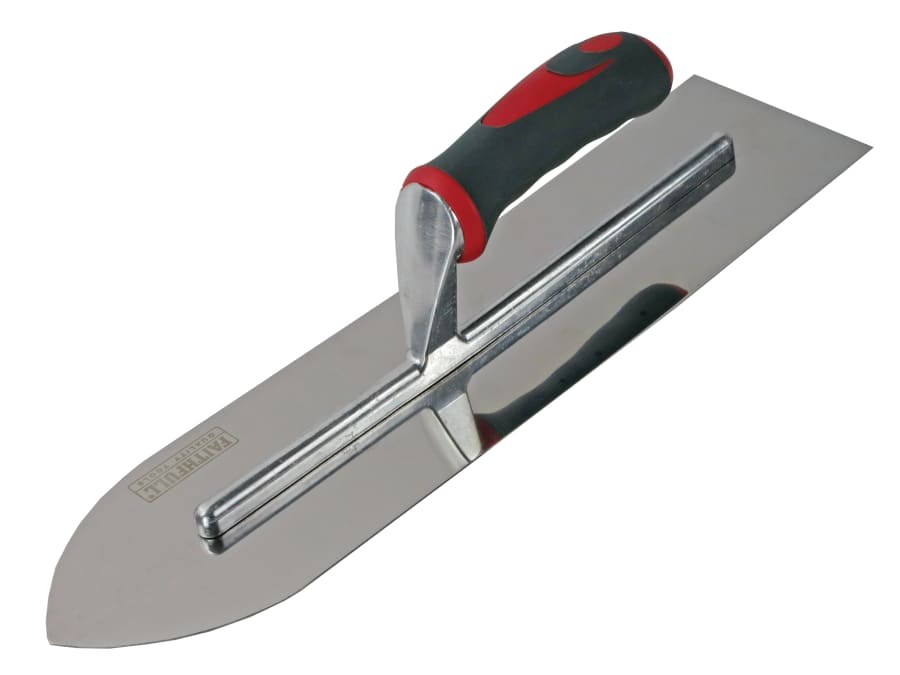 Faithfull FAISGTFL16SS 16 x 4in Stainless Steel Flooring Trowel