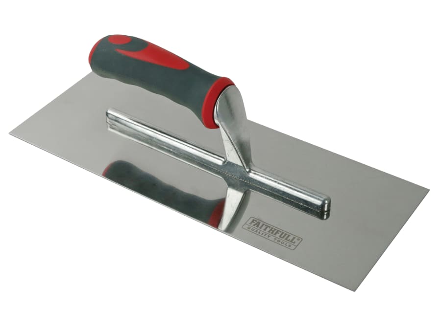 Faithfull FAISGTP13SS 13 x 5in Stainless Steel Plasterer's Finishing Trowel