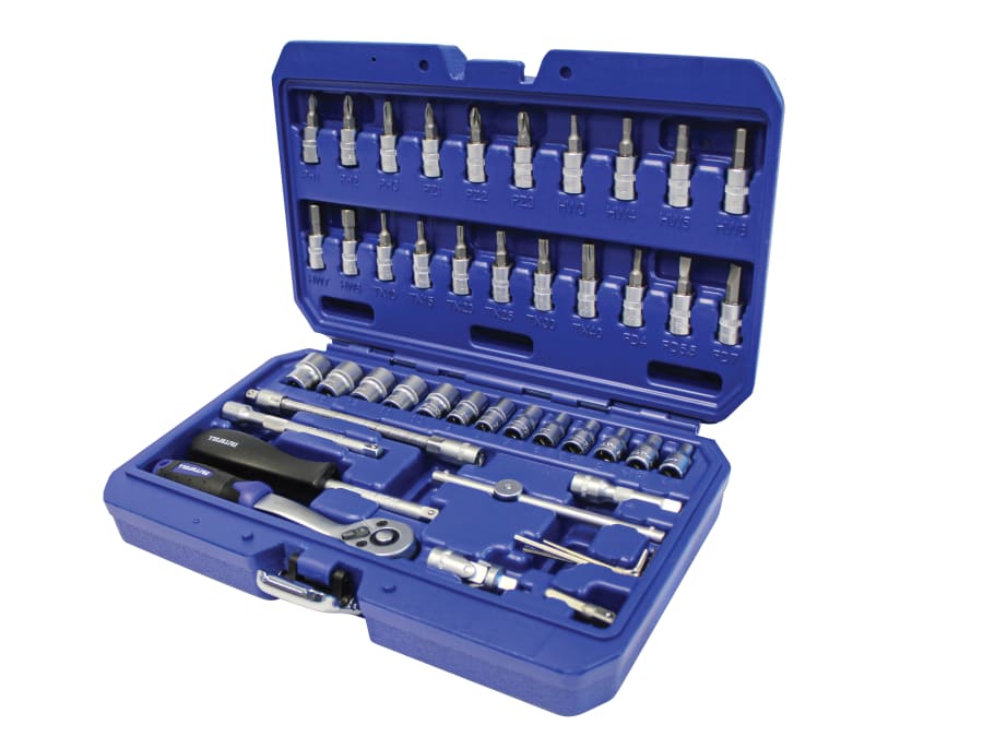 Faithfull FAISOC1446MN 46 Piece 1/4in Drive Socket Set