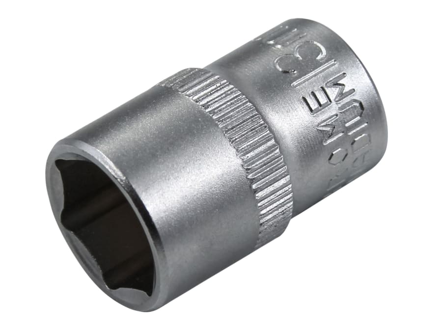Faithfull FAISOC3813Q 3/8in Drive 13mm Hex Socket