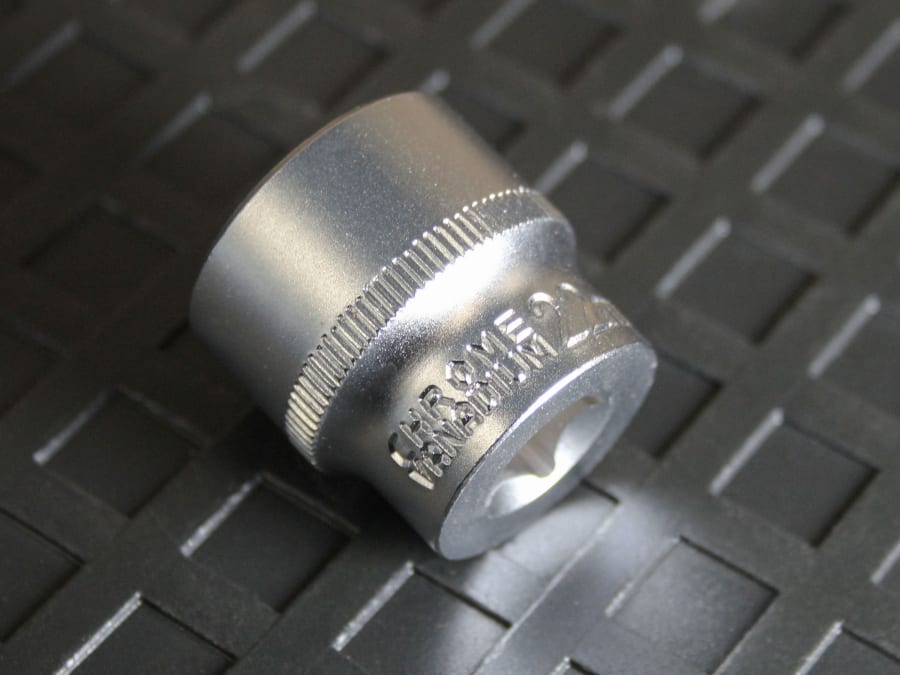 Faithfull FAISOC3822Q 3/8in Drive 22mm Hex Socket