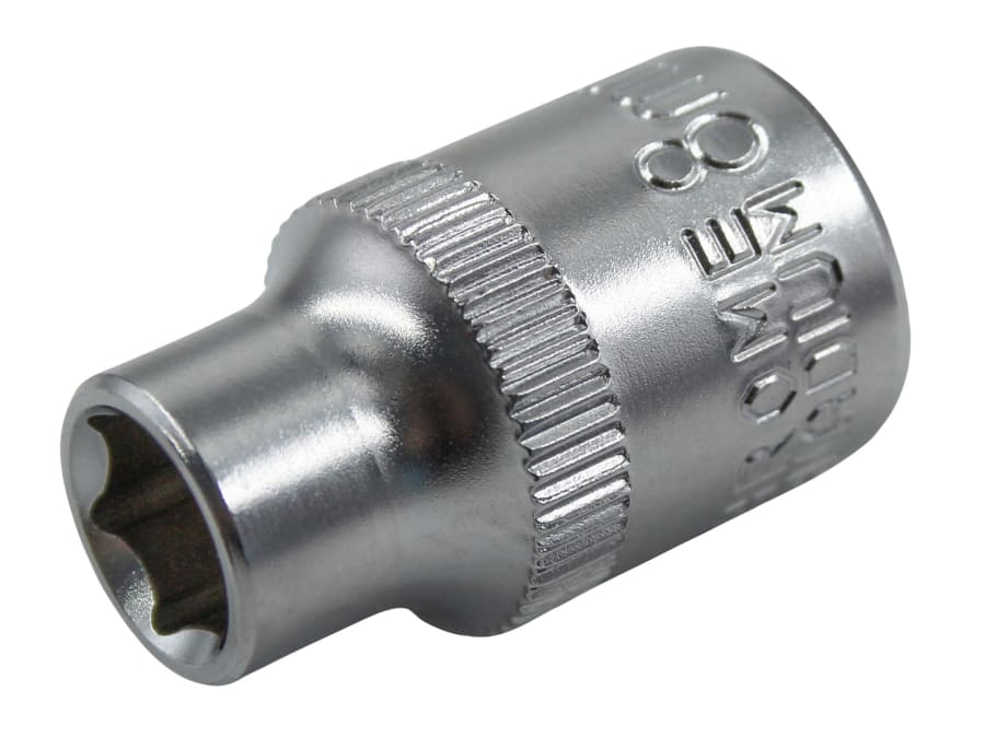 Faithfull FAISOC388Q 3/8in Drive 8mm Hex Socket