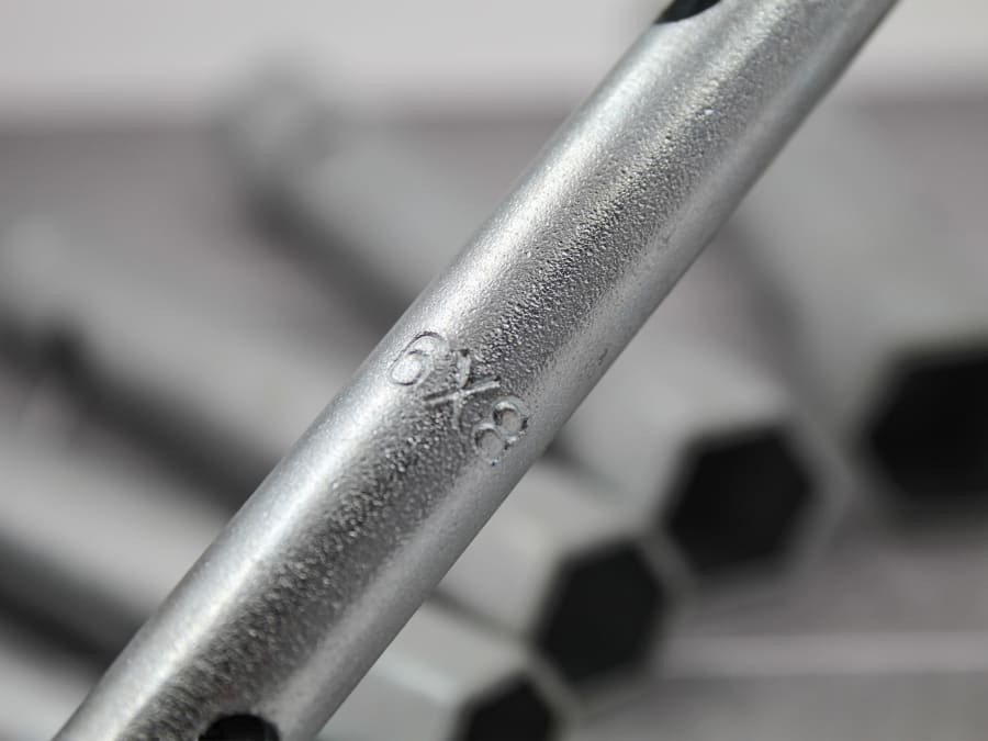 Faithfull FAISPBOXSET6 6 Piece Box Spanner Set