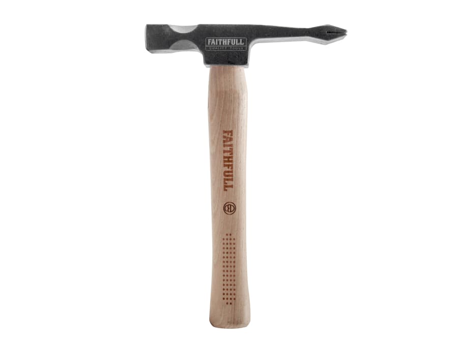 Faithfull FAISSHFSC Single Scutch Hammer with Hickory Handle
