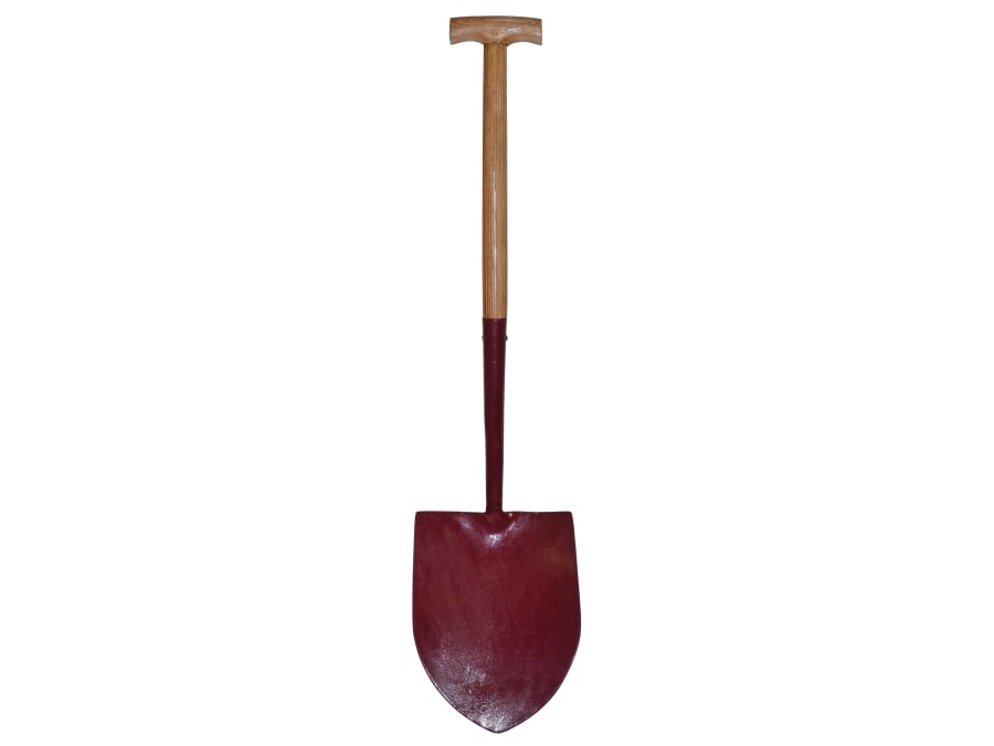 Faithfull FAISSR2T Solid Socket Shovel Round No.2 T-Handle