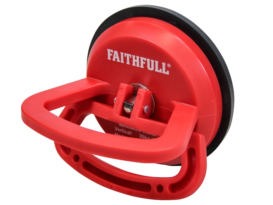 Faithfull FAISUCPAD 120mm Suction Lifter