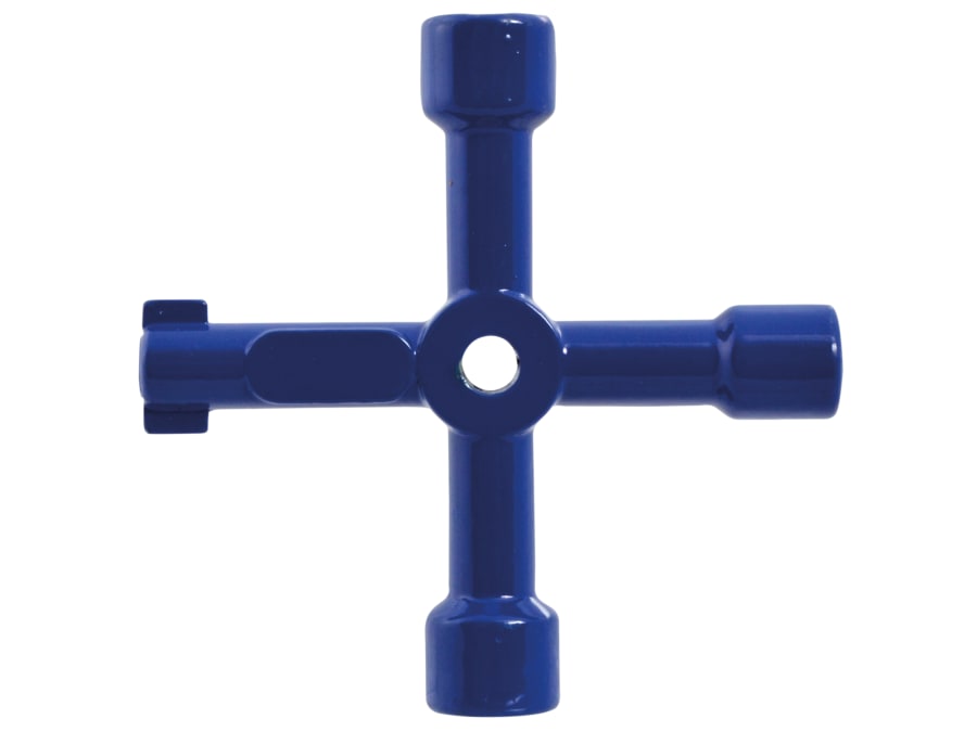 Faithfull FAISUKEY 4-Way Services Utility Meter Key