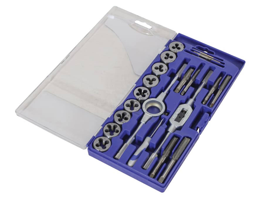Faithfull FAITAPDSET21 21 Piece Metric Tap & Die Set