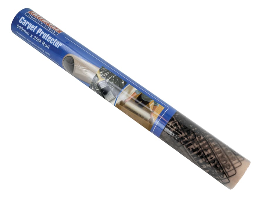 Faithfull FAITAPECARP 600mm x 25m Carpet Protector