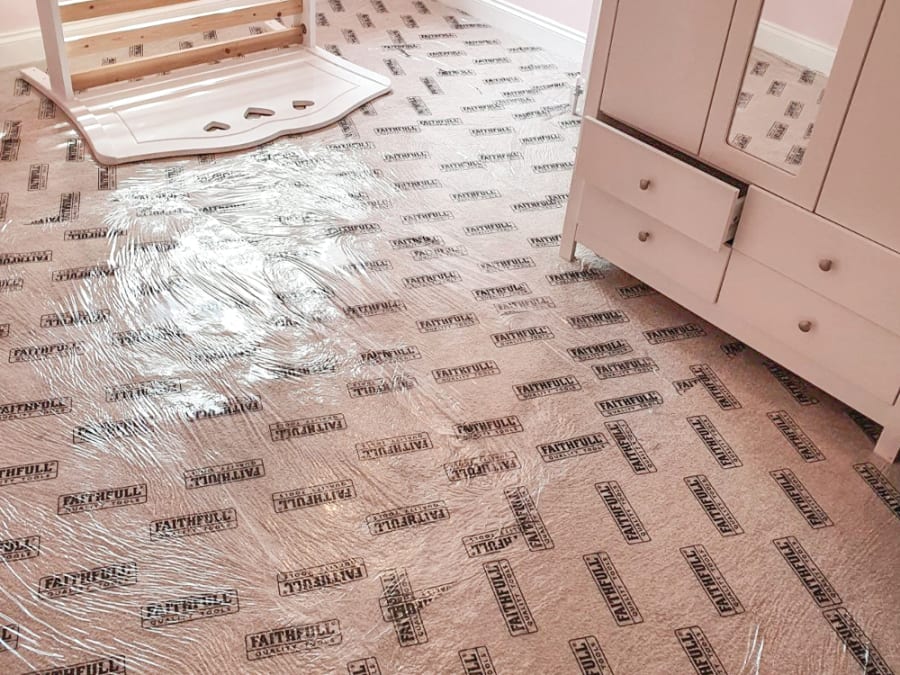 Faithfull FAITAPECARP 600mm x 25m Carpet Protector