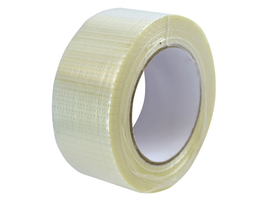 Faithfull FAITAPECROSS Reinforced Crossweave Tape 50mm x 50m