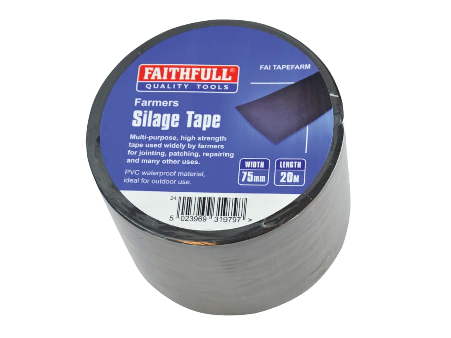 Faithfull FAITAPEFARM Silage Tape 75mm x 20m
