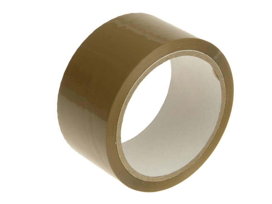 Faithfull FAITAPEPAR Brown Parcel Tape 48mm x 50m