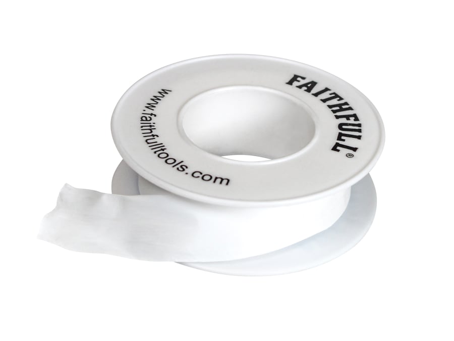 Faithfull FAITAPEPTF10 12mm x 12m PTFE Tape