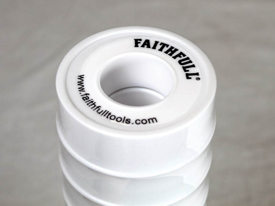 Faithfull FAITAPEPTF10 12mm x 12m PTFE Tape