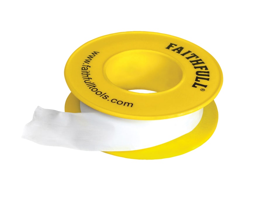 Faithfull FAITAPEPTGAS 12mm x 5m PTFE Gas Tape