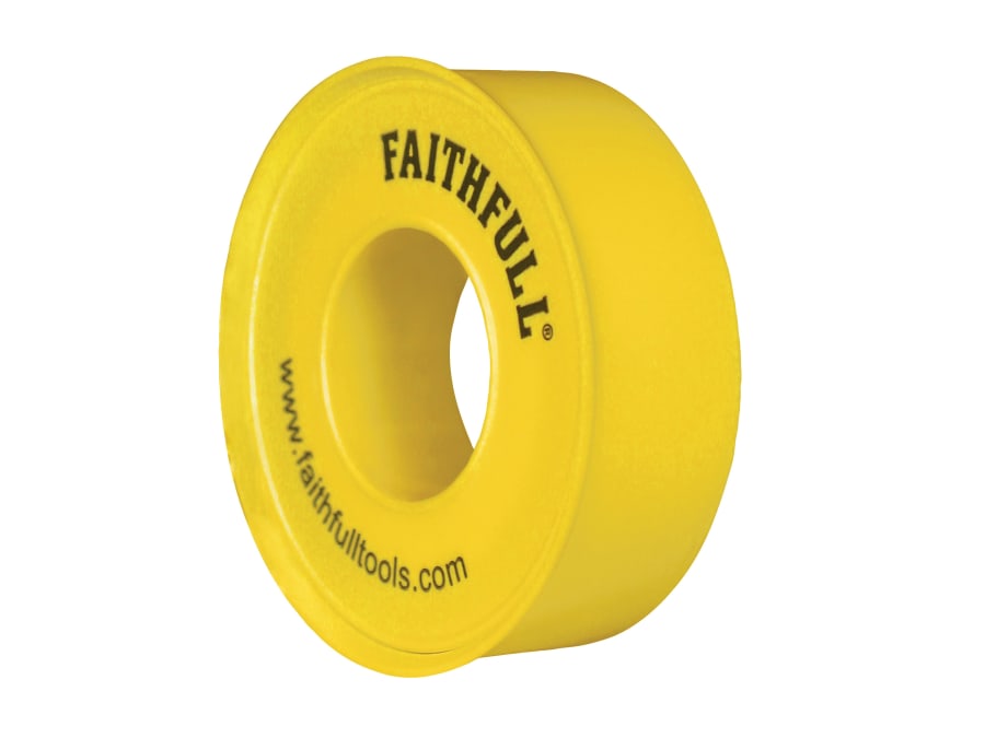 Faithfull FAITAPEPTGAS 12mm x 5m PTFE Gas Tape
