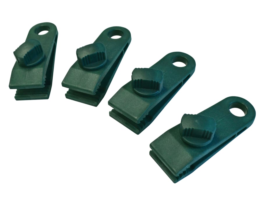 Faithfull FAITARPCLIPS Tarpaulin Clips Set of 4