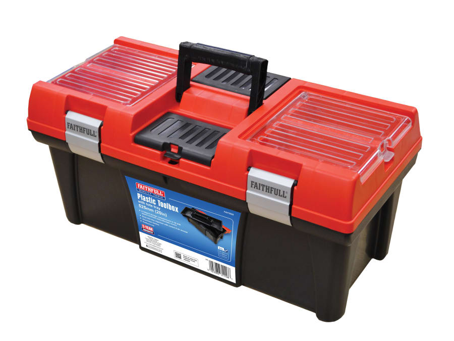 Faithfull FAITB20 51cm Organiser Toolbox