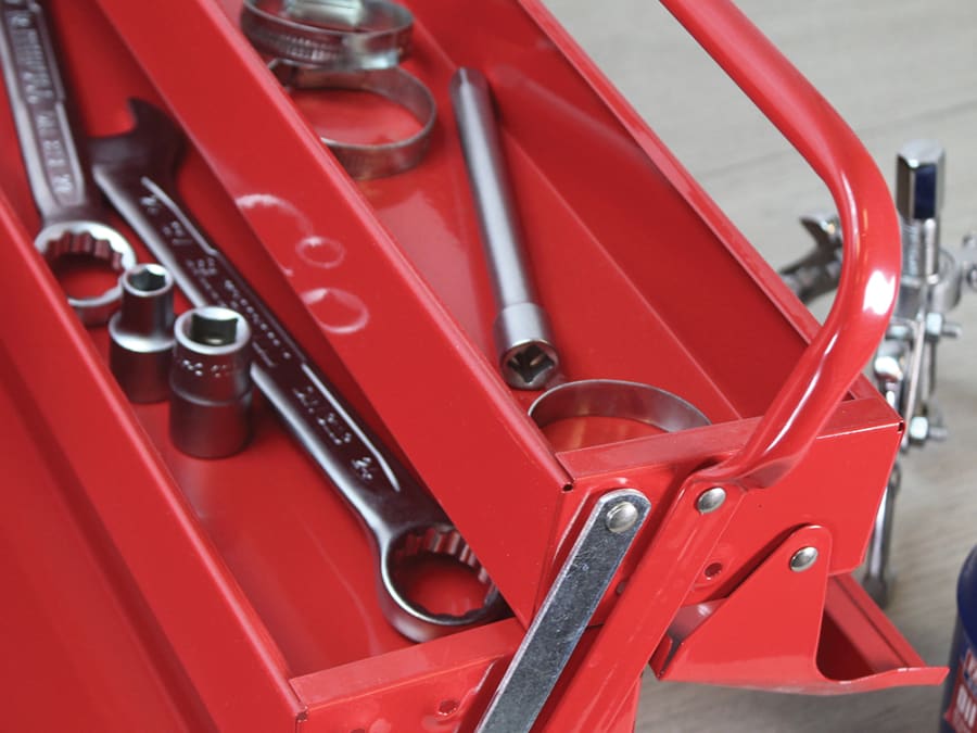 Faithfull FAITBC517 40cm Metal Cantilever Toolbox