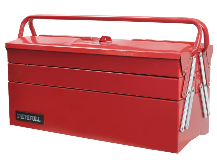 Faithfull FAITBC519 5-Tray 49cm Metal Cantilever Toolbox
