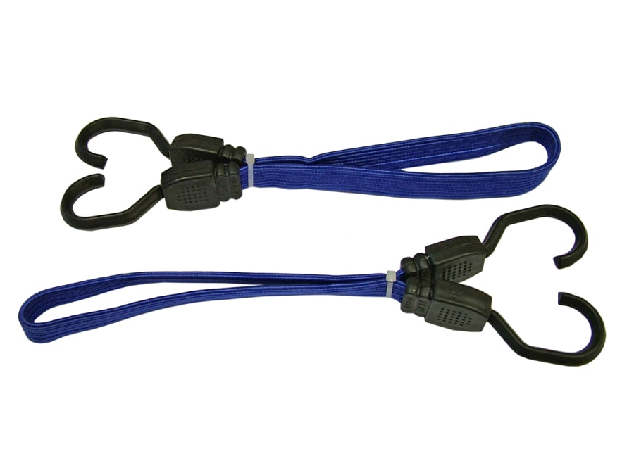 Faithfull FAITDBUNG18 46cm Flat Bungee Cord 2 Piece