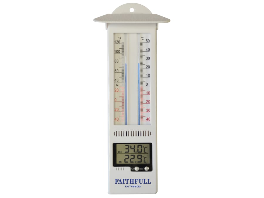 Faithfull FAITHMMDIG Digital Max-Min Thermometer