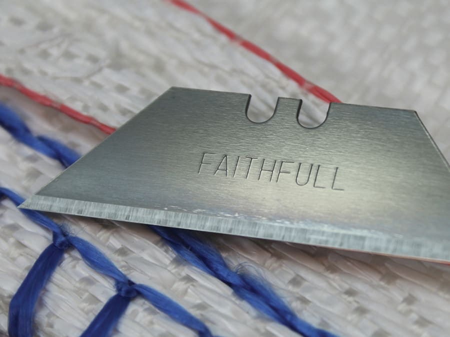 Faithfull FAITKB100 Trimming Knife Blades with 100 Blades