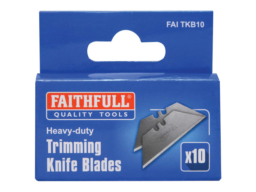 Faithfull FAITKB10 Heavy-Duty Trimming Knife Blades
