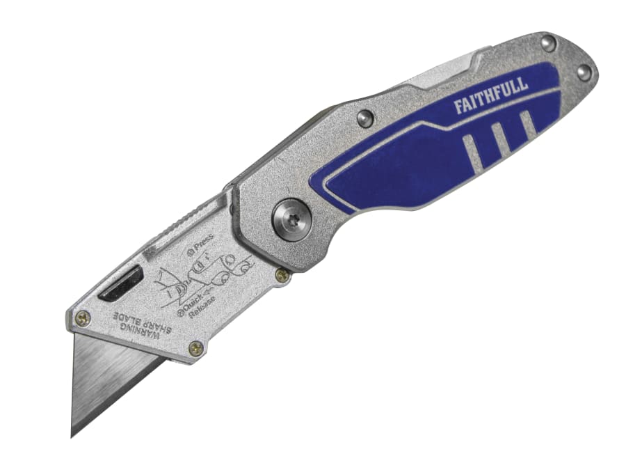 Faithfull FAITKLBPRO Professional Lock Back Utility Knife