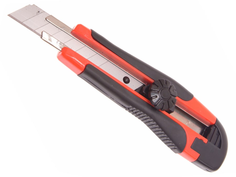 Faithfull FAITKRS18 18mm Retractable Snap-Off Trimming Knife