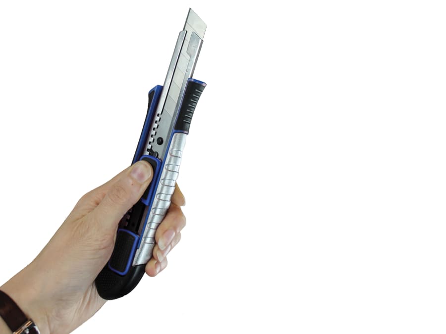 Faithfull FAITKRS25HD 25mm Heavy-Duty Retractable Trimming Knife