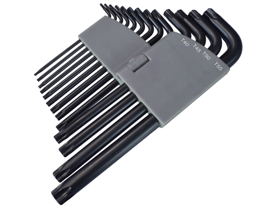 Faithfull FAITKS13L 13 Piece Long Arm Torx Key Set TX7-TX55