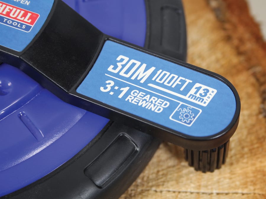 Faithfull FAITM30FEN 30m Fibreglass Long Tape