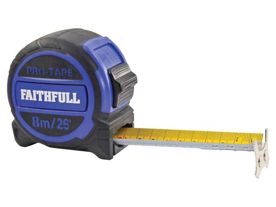 Faithfull FAITM832MI 8m x 32mm Tape Measure