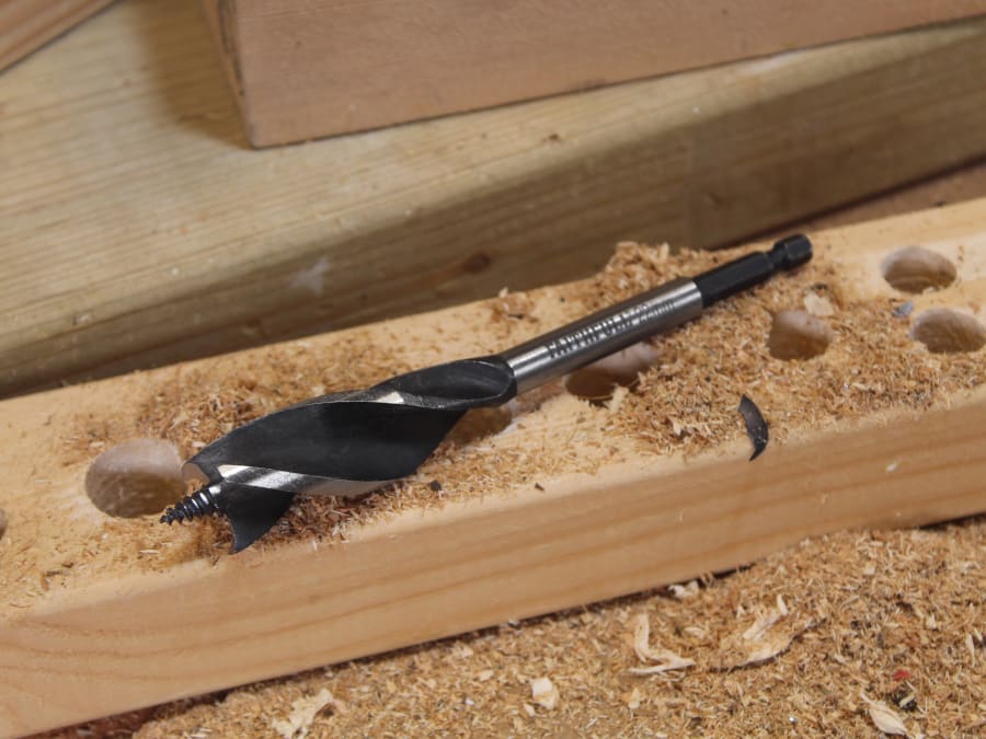 Faithfull FAITPA22 22mm Tri-Point Speed Auger Bit